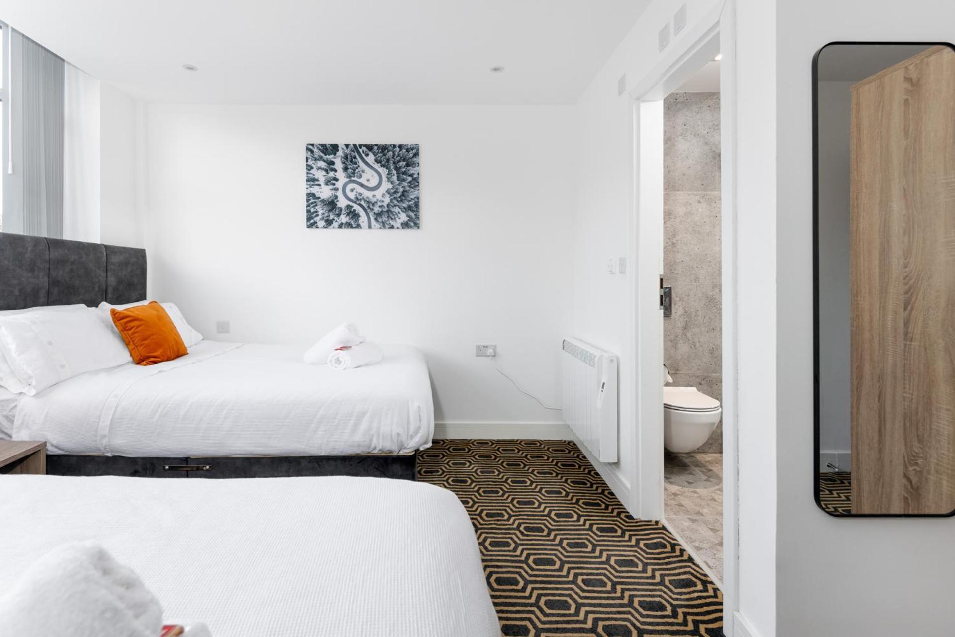 Flatzy - 16 Guests 4 En-Suite Central Apartment A Liverpool Buitenkant foto