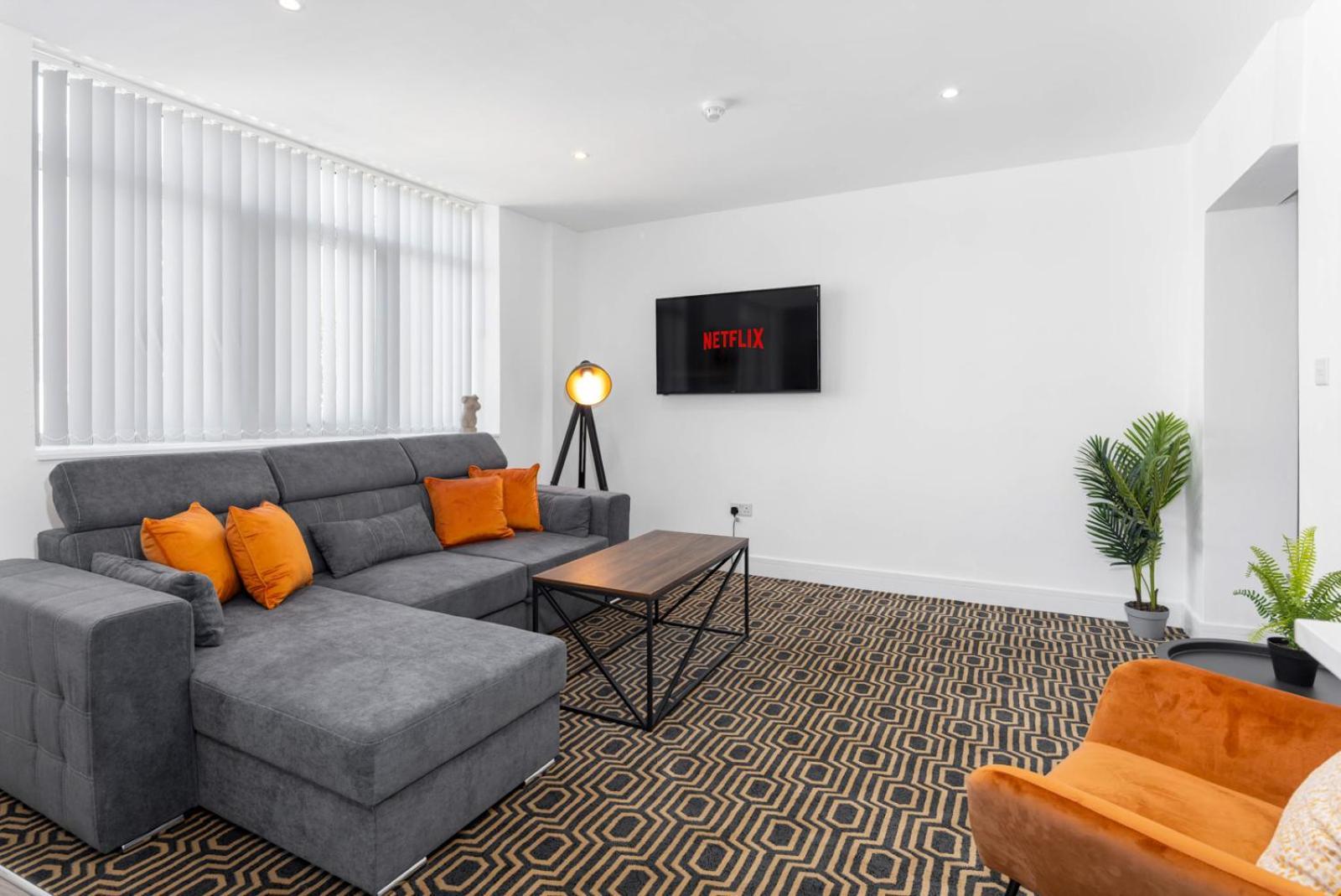 Flatzy - 16 Guests 4 En-Suite Central Apartment A Liverpool Buitenkant foto